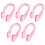 5pack Nose Plugs Swimming Plastic Pink For Swimming Training 1