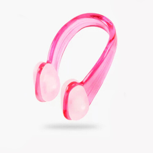 5pack Nose Plugs Swimming Plastic Pink For Swimming Training 2