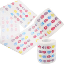 2 Pieces Fresh Eggs Stickers Bathroom Organizers Easter Paper Travel