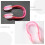 5pack Nose Plugs Swimming Plastic Pink For Swimming Training 8