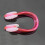 5pack Nose Plugs Swimming Plastic Pink For Swimming Training 4