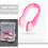 5pack Nose Plugs Swimming Plastic Pink For Swimming Training 6