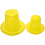 2 Pcs Feeder Bucket Chicken Feeding Container Food 1