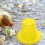2 Pcs Feeder Bucket Chicken Feeding Container Food 4