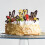 10 Pezzi Numerate 0-9 Per Torta Compleanno Matrimoni Anniversari 7