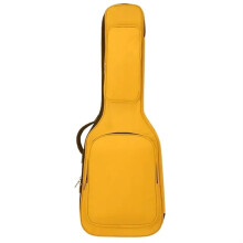 Electric Guitar Bag Waterproof Oxford Cloth Padded Backpack Green, Portable For Electric Guitars