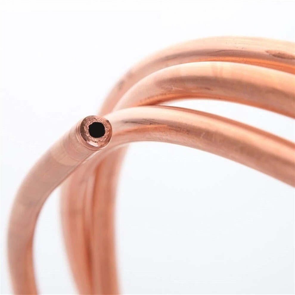 99.9% T2 Copper Soft Tube For Air Conditioning 2-8Mm Diameter 1M Length 0.5Mm Wall Thickness Coil Fitting 9016109546388