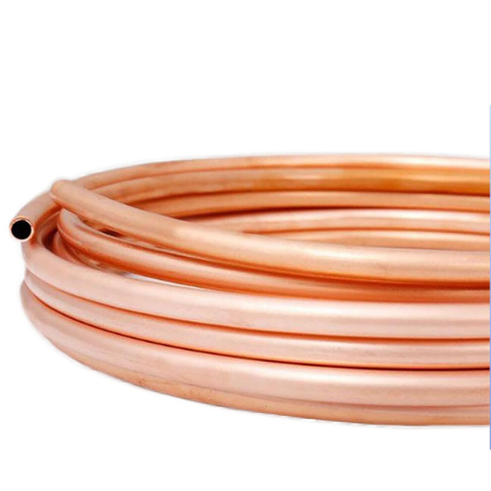 99.9% T2 Soft Copper Magnet Wire Coil 2Mm 3Mm 4Mm 6Mm 8Mm 10Mm 12Mm 16Mm 19Mm Diameter, 5M Length, 5Mm X 0.5Mm 9016109546968