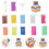 sand art bottle set with colorful sand and modelling tools 3
