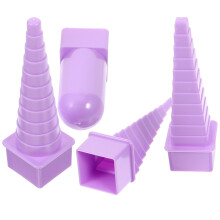 Mlins  4 Pcs Quilling Patterns Picture Hanging Kit Paper Winding Tower