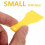 20pcs small ticket scrapers tools random color 9
