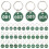 50 etichette con -50 per , chiavi, archiviazione 1