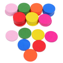 100 dischi rotondi in colorati per matematica