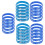 25 pz in silicone stampato, accessorio per feste 5