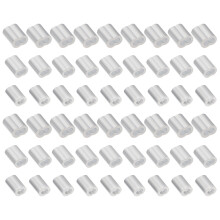 180St Aluminium Crimp Sleeves Voor Kabel Silver 8-Vormige Connectoren