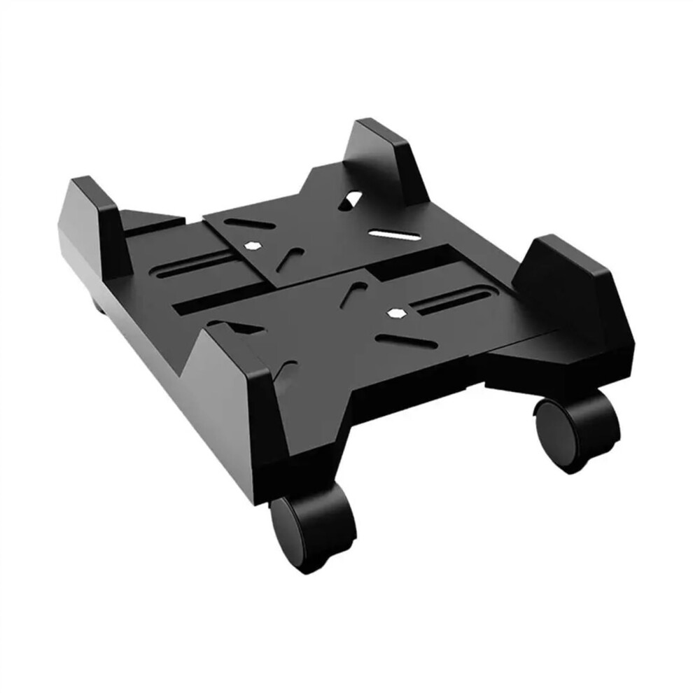 Mobile Computer Cart With Cpu Holder Under Desk Pc Stand Adjustable Mainframe Rack Rolling Caster Wheels 9354506442835