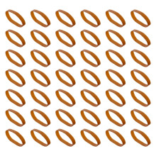 Rubber Ski Retainer Light Brown Ski Equipment 200pack