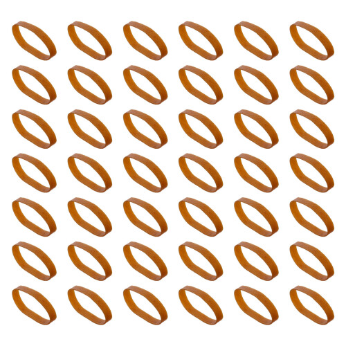 Rubber Ski Retainer Light Brown Ski Equipment 200pack