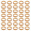 Rubber Ski Retainer Light Brown Ski Equipment 200pack 3