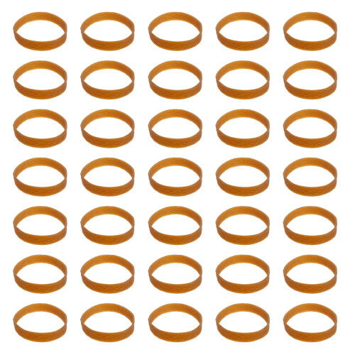 Rubber Ski Retainer Light Brown Ski Equipment 200pack 2