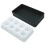 set barattoli per resina con paletta, e vassoio in silicone 6