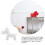 Polystyreen modelmal voor doe-het- decoratie roos, puppy, bruiloft 9