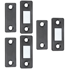 3Sets Zwarte Magnetische Kastsluitingen Voor Kledingkast