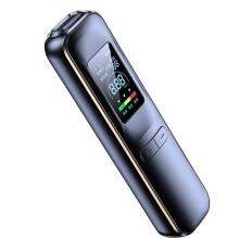 Alcohol Breathalyzer Portable Digital Breath Tester With Contactless Sensor HD LCD Display Precise BAC Smart Warning