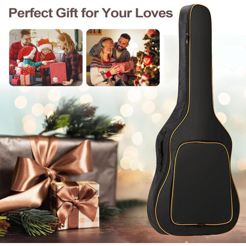 Guitar Backpack Case Classical Guitar Padded 5mm Padding Oxford Cloth String Instrument Backpack 2