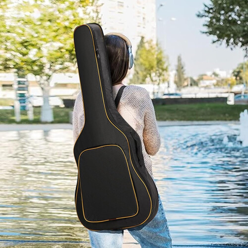 Guitar Backpack Case Classical Guitar Padded 5mm Padding Oxford Cloth String Instrument Backpack 1