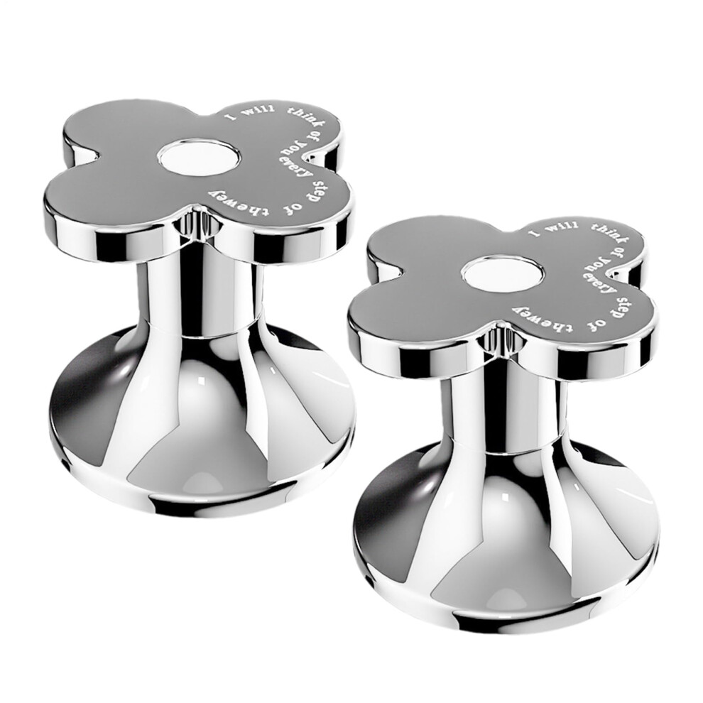 Toilet Press Tool - Hand Free Opener, Flower Style Button Helper, Non Touch Pusher, Flush Extender 1.22X1.22x1.14 In 9084446532647