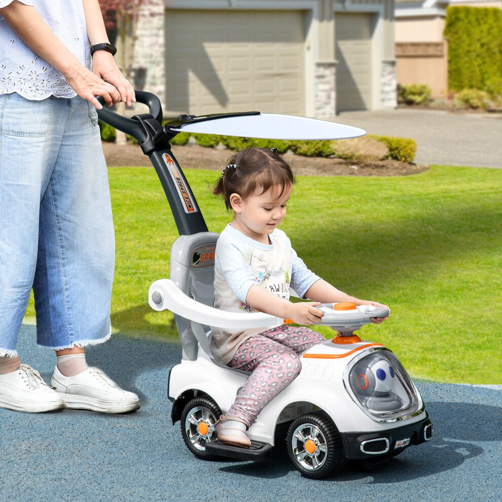 Tommy Toys Baby Car - Ride On Toy - White - Image 6