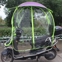 Motorcycle Sunshade Cover Fully Enclosed Waterproof Umbrella Canopy Universal Accessory For Mobility Scooters