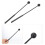 2Pièces Maillets Pour Xylophone Et Marimba Poignée Caoutchouc Noirs 5