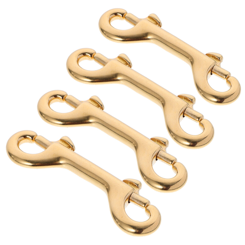 4 . MosiężNe Zamki Typu , Owalne Zatrzaski Do PaskóW I Toreb-image