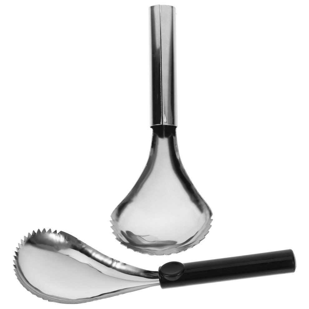 2 Sztuki RęCzny WyróżNik Do Dyni, ŁYżKa Do Usuwania Serduszka OwocóW-image