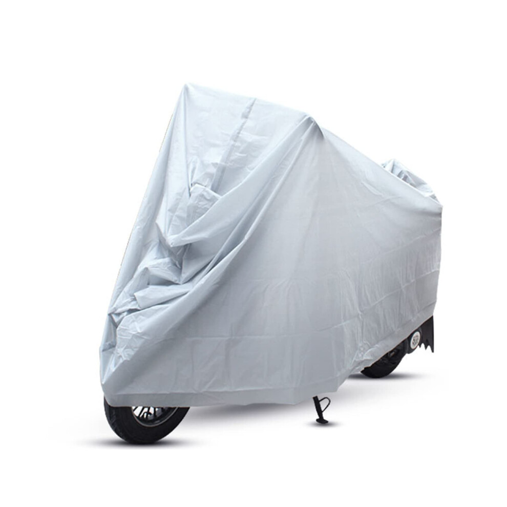 Motorcycle Cover Sunproof Weatherproof Outdoor Protective Cover For Electric Scooter XL Size UV Resistant Water-Resistant-image-OPC-PMCF8T7-NEW