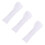 3 Stuks Weefdraad Krans Polyester Wit 1