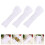 3 Stuks Weefdraad Krans Polyester Wit 8