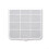 Air Conditioner Dustproof Filter Screen For Hisense Indoor Unit Durable Plastic Mesh Replacement Easy Install 3.3x27.6cm 1