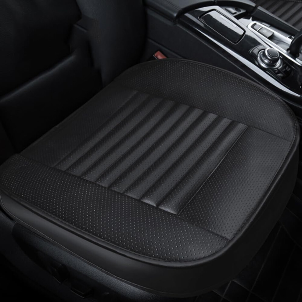 Car Seat Cushion For Jeep Renegade Suv 2015-2023+ Breathable Leather Seat Cover Four Seasons Black 9016109547378
