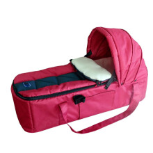 Outdoor Baby Carrying Basket Portable Newborn Crib Cradle, Lightweight Travel Bassinet For Outdoor Use, Cotton Fabric