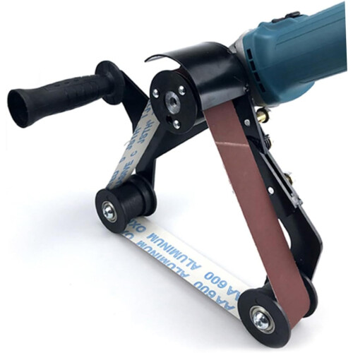 Cordless Belt Sander With Polishing Attachment, Sanding Machine For Removal And Mirror Processing Tool 1