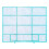 Air Conditioner Dust Screen Filter 2-Piece Pack Indoor Hanging Outlet Dustproof Plastic Mesh Central Split Systems 34.5 x 27.5 cm 1