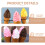 gelato per feste, decorazione artificiale come 7