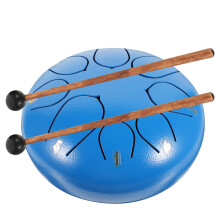 1Set Houten Blauwe Ethereal Drum Kit Voor Yoga En Muziek Educatie