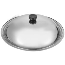 Pokrywa stali nierdzewnej do garnka, przeciwoparzeniowa, 34 cm