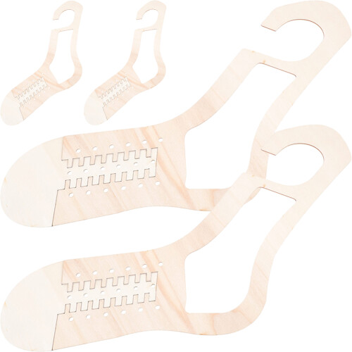 2 pares de calcanheiras de para tricô, crochê e -calças