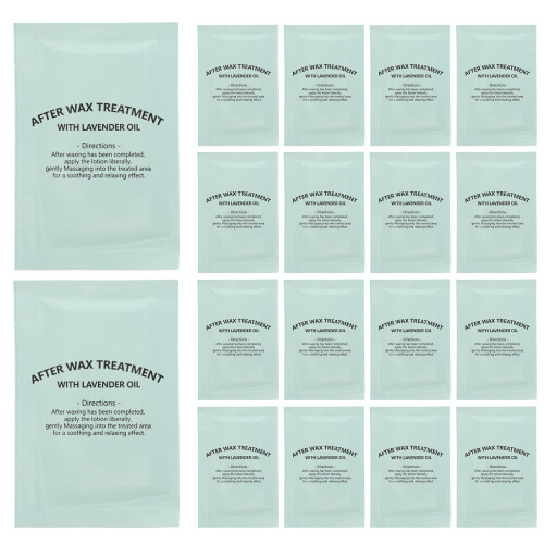 20 pz salviette detergenti con calmante post-