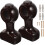 2 pièces supports en bois pour tringle à rideaux, fixations robustes 1